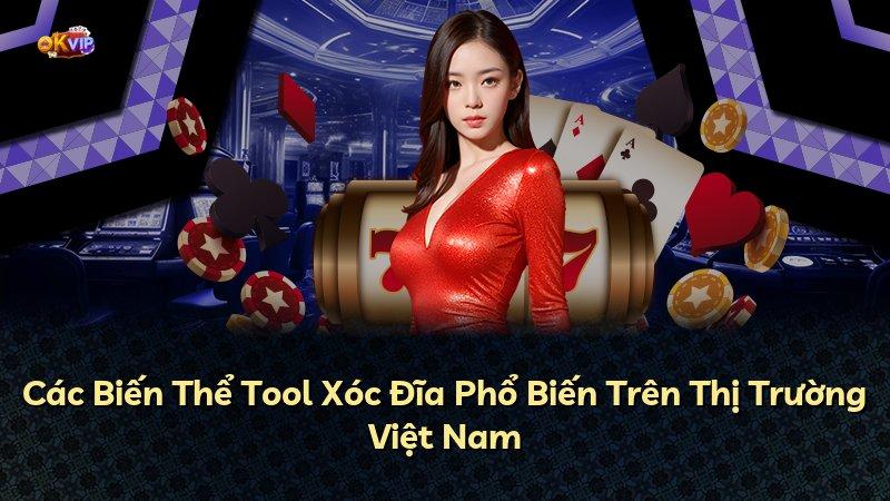Các Biến Thể Tool Xóc Đĩa Phổ Biến Trên Thị Trường Việt Nam