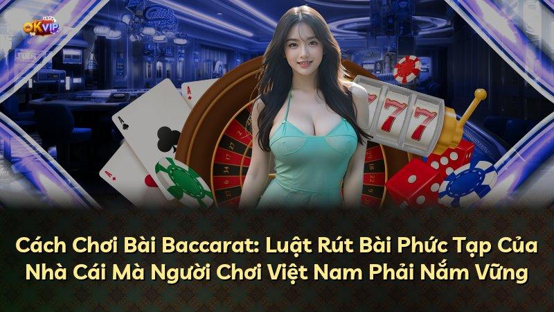 Cách Chơi Bài Baccarat: Luật Rút Bài Phức Tạp Của Nhà Cái Mà Người Chơi Việt Nam Phải Nắm Vững
