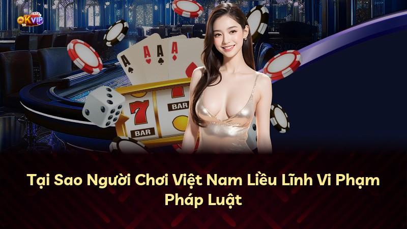 Tại Sao Người Chơi Việt Nam Liều Lĩnh Vi Phạm Pháp Luật